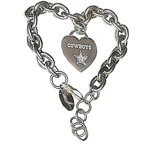 Vintage Dallas Cowboy Charm Bracelet